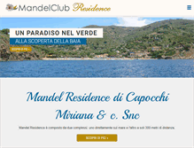 Tablet Screenshot of mandelclub.com